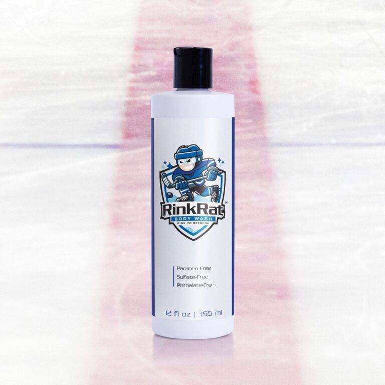RinkRat body wash for hockey players 12oz